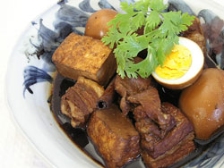 豚肉と卵の香り煮