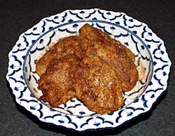 揚げバナナのココナッツ風味