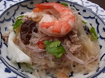 タイ料理レシピ「ヤムウンセン(春雨のスパイシーサラダ)」